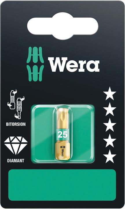 Produktbild Wera 867/1 BDC TX 25 x 25 mm SB (T 25)
