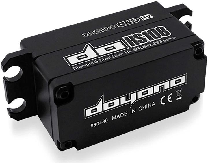 Actual product image Doyono brushless servo hv low profile cnc aluminium housing 20.0kg/0.055sec @8.4v
