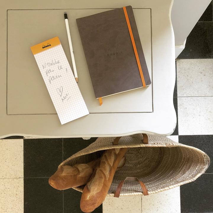 Produktbild Rhodia Blöcke geheftet 80g Basics (A4, Kariert, Weicher Einband)