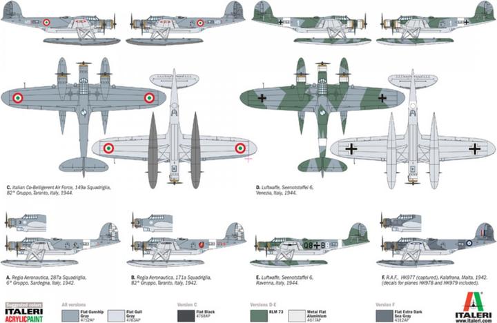 Immagine prodotto Italeri Cant.Z 506 Airone