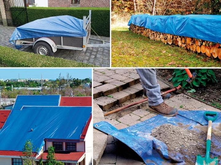 Actual product image Perel Cover sheet strong (3 x 6 m)