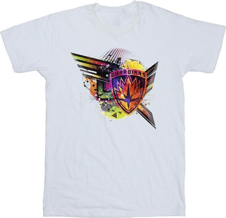 Image du produit - T-shirt GUARDIANS OF THE GALAXY ABSTRACT SHIELD CHEST - Homme (XXL)