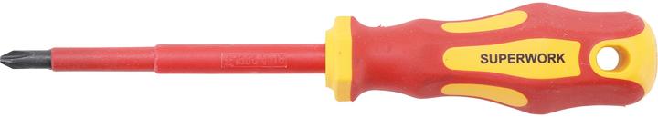 Immagine prodotto BGS Set di cacciaviti da elettricista VDE Slot/Cross Slot 5 pezzi. (Incavo trasversale)