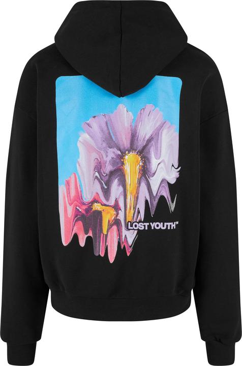 Actual product image Lost Youth LY HOODY - BLURRED FLOWERS - 159767 (XS)