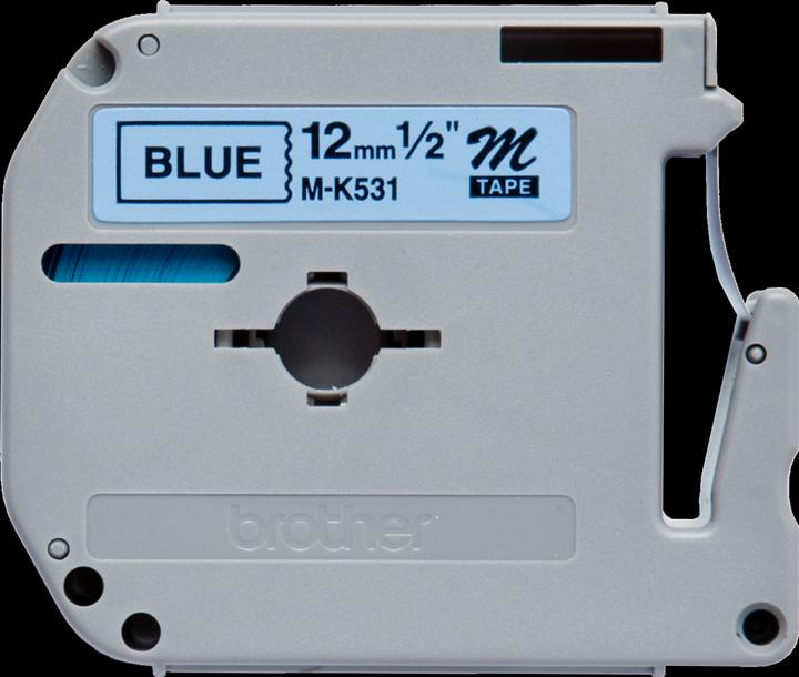 Immagine prodotto Brother M-K531bz (1.20 cm, Blu, Nero)