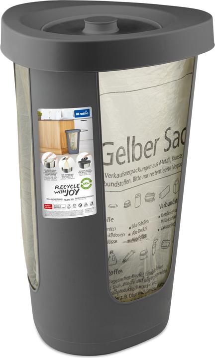 Image du produit Rotho Support pour sacs poubelle FABU (50 l)