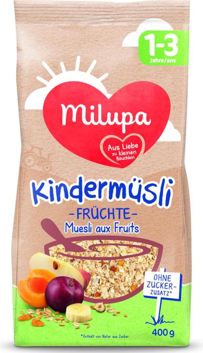Immagine prodotto Milupa Frutti del muesli per bambini (400 g)