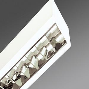 Actual product image Regiolux LED louvre luminaire cubus 26W 4000K 3875lm 6504/0024160 (3875 lm)