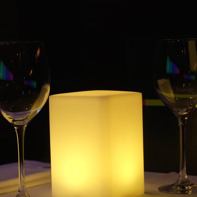 Produktbild ImagiLights Tebur Cubic Wireless Lampe, ohne Fernbedienung und Ladegerät (100 lm)