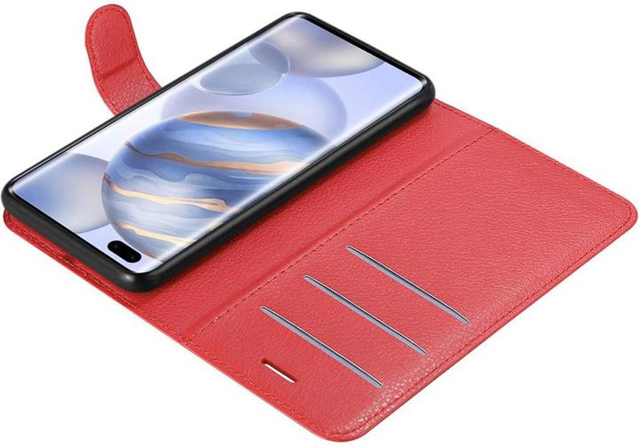 Actual product image Cadorabo Book with stand function cover (Honor 30 Pro+)
