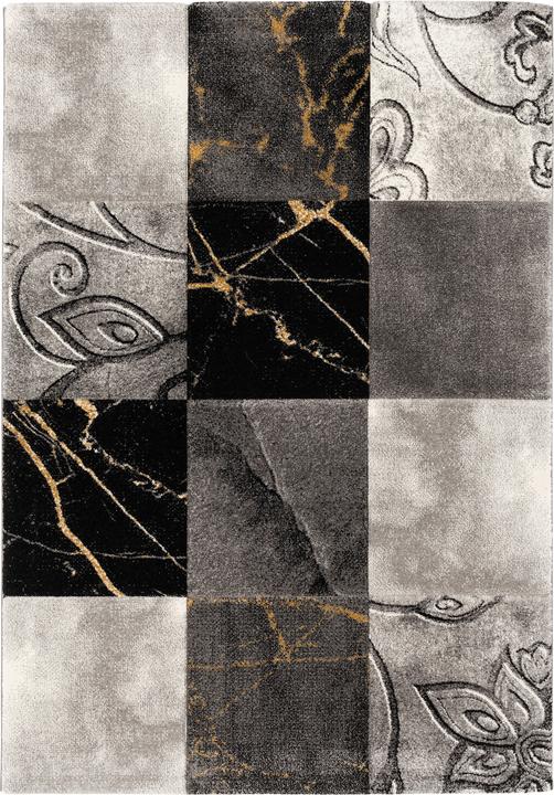 Produktbild Pergamon Designer Teppich Maui Karo Barock (80 x 150 cm)