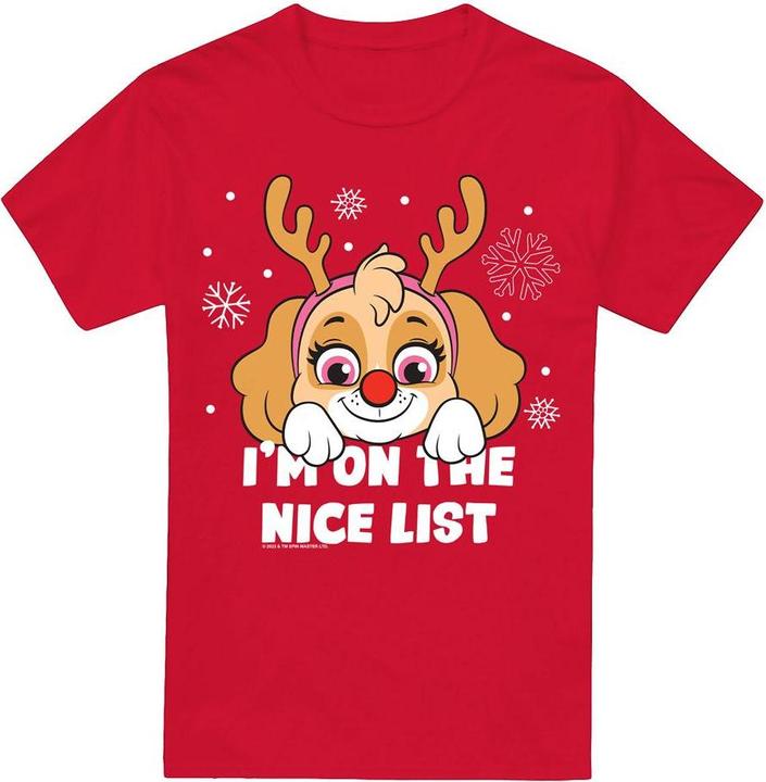 Immagine prodotto Paw Patrol Nice Christmas Maglietta Skye Uomo (XL)