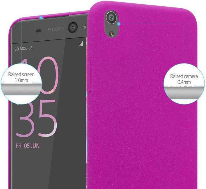 Productafbeelding Cadorabo Harde kaft Frosty Cover (Sony Xperia XA)