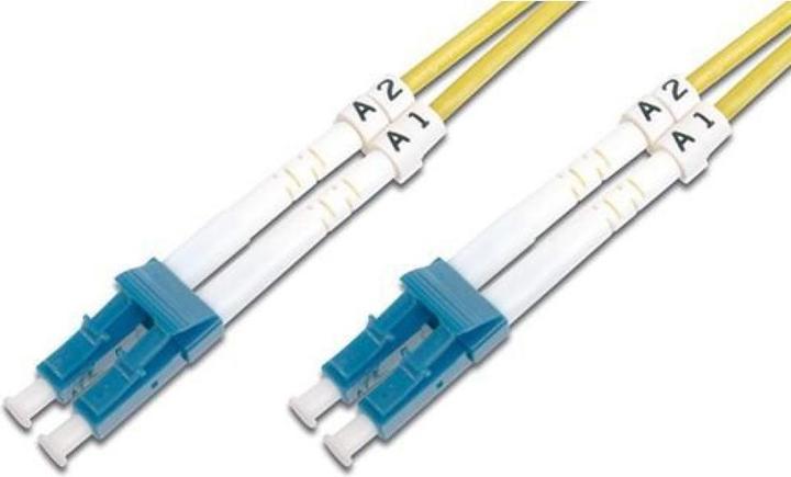 Produktbild Intellinet Fiber optic patch cable LC-LC duplex 5m 9/125 OS2 singlemode (5 m)