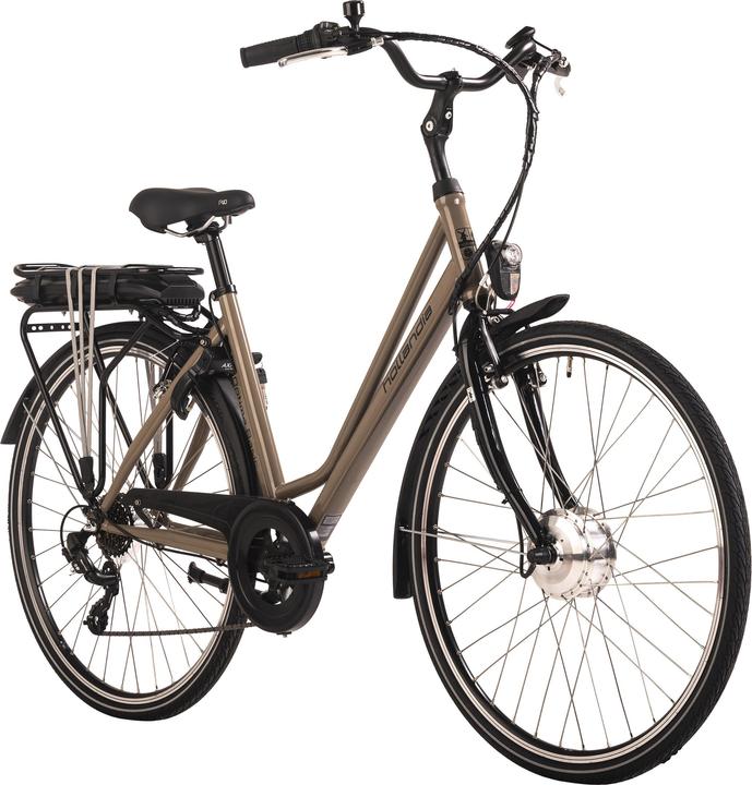 Hollandia Women's e-city bike 28" Optima Basic Brown 7 gears (50 cm)