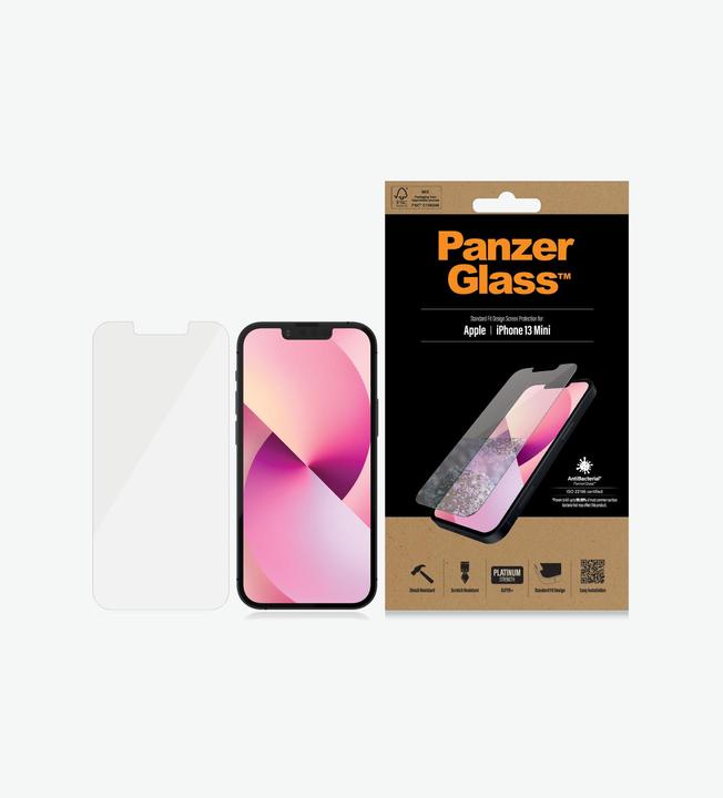 Produktbild PanzerGlass Standard Fit (1 Stück, Apple iPhone 13 mini)