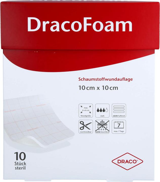 Actual product image Dracco DracoFoam foam dressing, 10 pcs VER