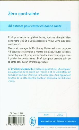 Image du produit Zéro contrainte : surtout, ne changez rien! (Français, Mohamed Jimmy, 2023)