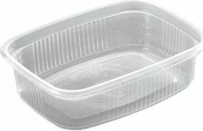 Antalis Plastbakke mini 65 PP transparent 108x82x28mm 125ml 1000stk/kar - (1000 pcs.) (1000 x, 0.13 l)