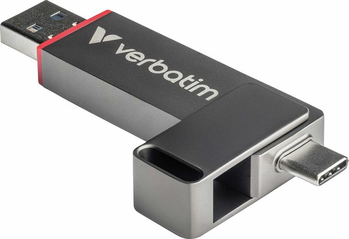 Immagine prodotto Verbatim Dual QuickStick (128 GB, USB-A, USB-C)