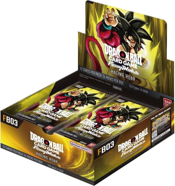 Image du produit Dragon Ball Fusion World 03 Booster Box FB03 EN (Anglais, Pack de boosters)