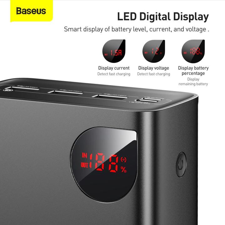 Produktbild Baseus Adaman Digital Display (40000 mAh, 22.50 W, 148 Wh)