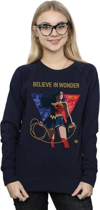Produktbild Wonder Woman 80th Anniversary Believe In Wonder Pose Sweatshirt (XL)