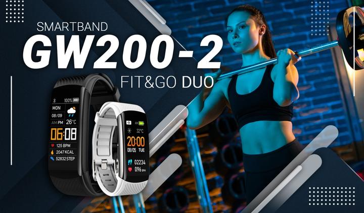 Image du produit Giewont Smartband GW200-2 Czarny (64.50 mm, 3G)