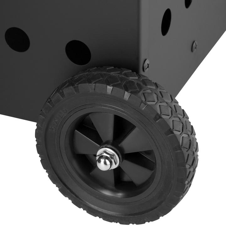 Actual product image tectake Firewood trolley
