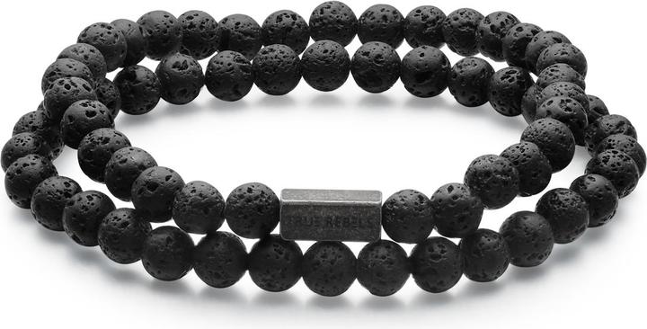 Produktbild True Rebels Herren Armband - 36790 (21 cm, Edelstahl)