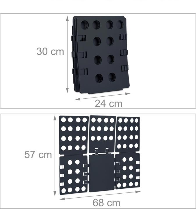 Actual product image Relaxdays Folding board