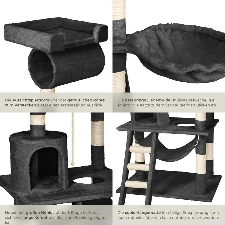 Image du produit tectake Stokeley (141 cm, Noir)