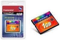 Image du produit Transcend Carte Compact Flash (1 Go, CF)