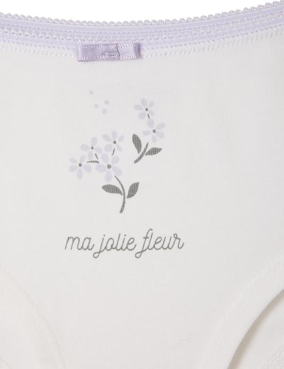 Produktbild Vertbaudet Bio-Kollektion: 5er-Pack Mädchen Shortys mit Blumen (140, 5er Pack)