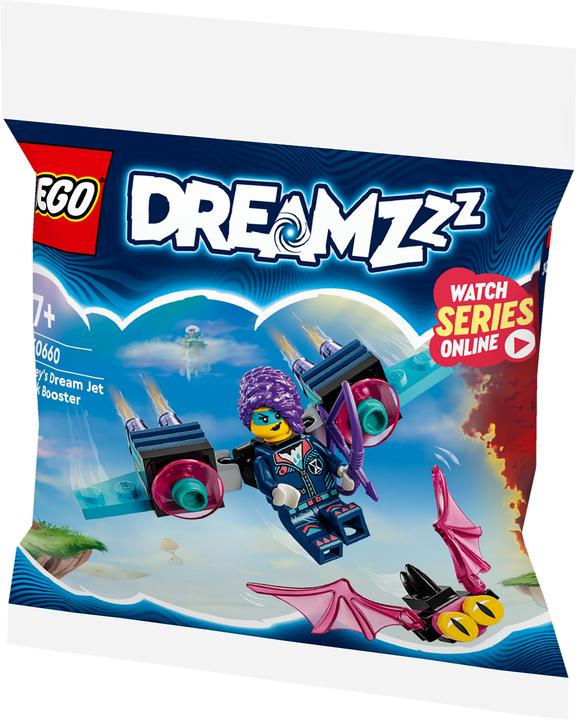 Actual product image LEGO Zoey's dream rocket backpack (30660, LEGO Dreamzzz)