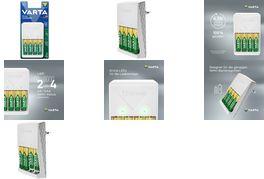 Image du produit Varta Plug Charger (1 pcs, AA, 1600 mAh, Piles rechargeables + chargeur)