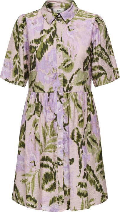 Immagine prodotto JdY Normal geschnitten U-Ausschnitt Voluminöser Armschnitt Kurzes Kleid Kleid (XS)