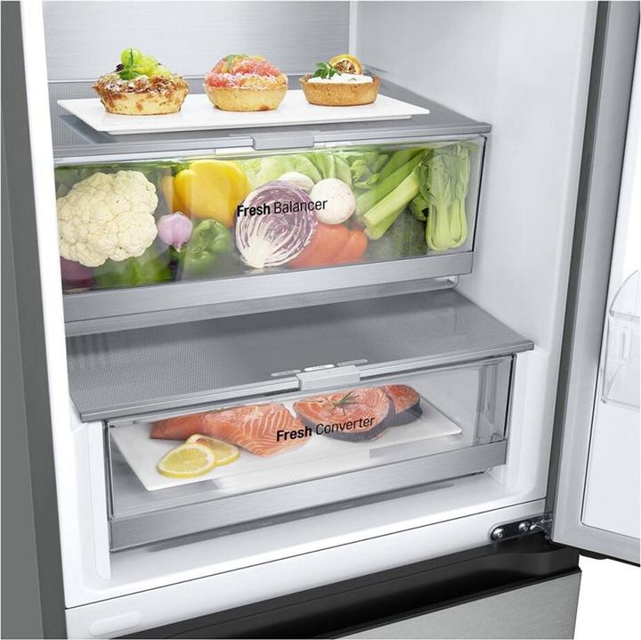 Actual product image LG Kühl-Gefrierkombi GBV7280BMB 277L/110L sr B (Speditionsversand) (387 l)