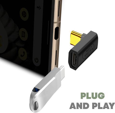 Produktbild Avizar USB-C Adapter 90° abgewinkelt (USB Typ C, USB Typ C)