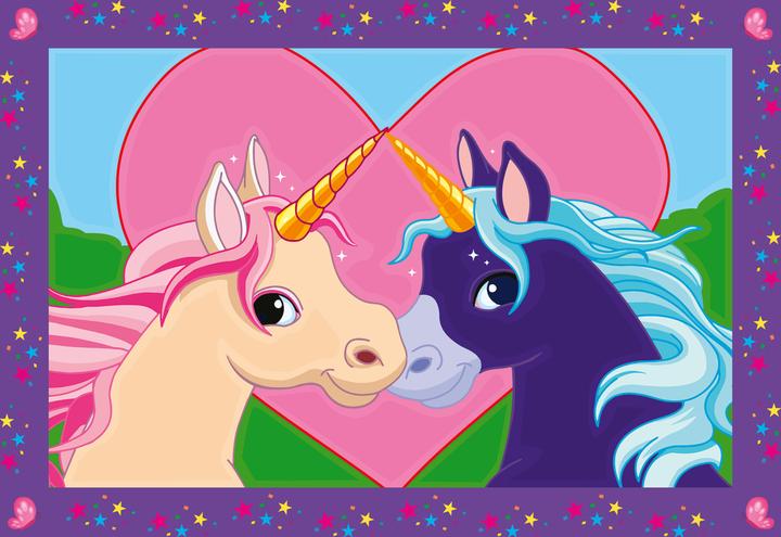 Actual product image Ravensburger Colourful unicorn world