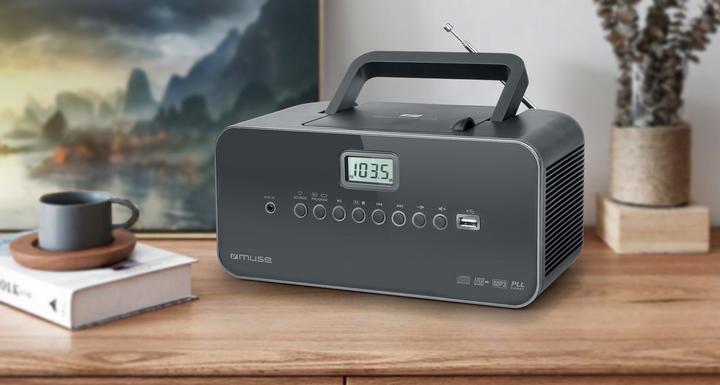 Actual product image Muse Portable radio M-28DG USB port, AUX in (FM, MW, PLL)