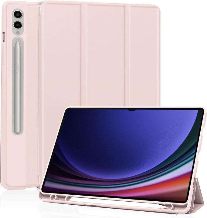 Produktbild Techsuit - Flex Trifold (with Pencil Holder) - Samsung Galaxy Tab S9 Ultra / S10 Ultra - Pink (Galaxy Tab S9 Ultra)