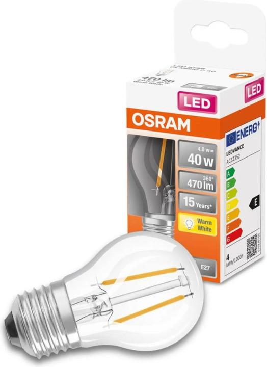 Actual product image Osram Star Classic P (E27, 40 W, 470 lm, 1 x, E)