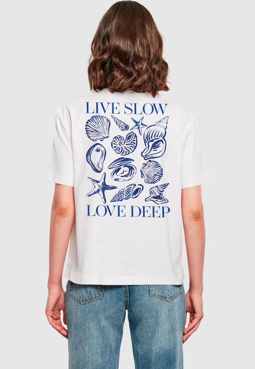 Produktbild Miss Tee Live Slow Seashells Tee - 195133 (L)