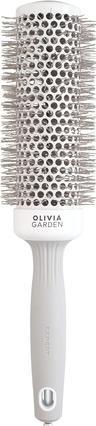 Actual product image Olivia Garden Expert Blowout Speed Wavy bristles White&Grey 45 mm