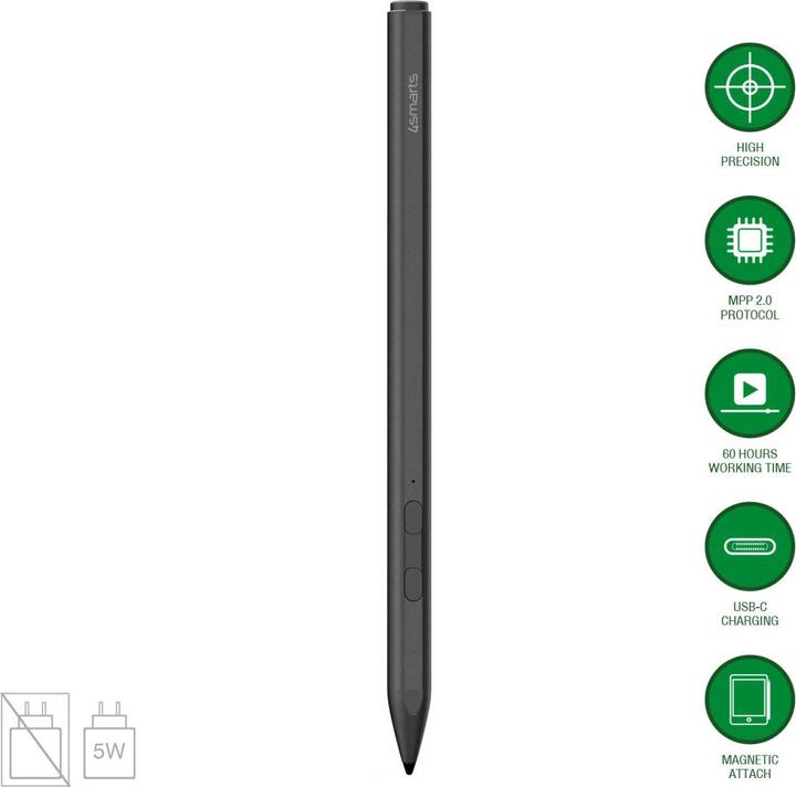 Produktbild 4smarts Aktiver Eingabestift MPP für Surface