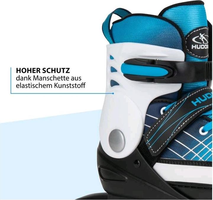 Actual product image Hudora Inline skates Basic, size 30 - 33 - blue (30, 31, 32, 33)