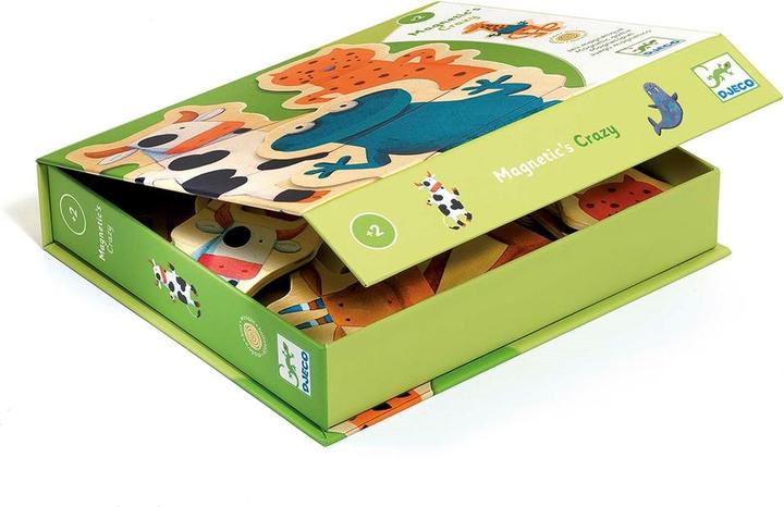 Actual product image Djeco Magnets Crazy (24 pieces)