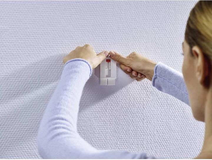 Actual product image tesa Klebehaken Verstellbarer Klebenagel für Tapeten und Putz