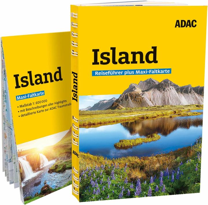 Image du produit Adac Reiseführer plus Island (Allemand, Bernd, Arbre à bière, 2025)